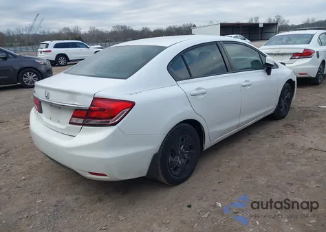 2013 Honda Civic Lx z USA, uszkodzony, nr VIN 19XFB2F5XDE007702